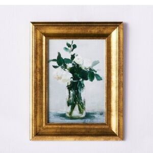 11" x 14" Floral Arrangement Framed Wall Canvas - Threshold x Studio McGee